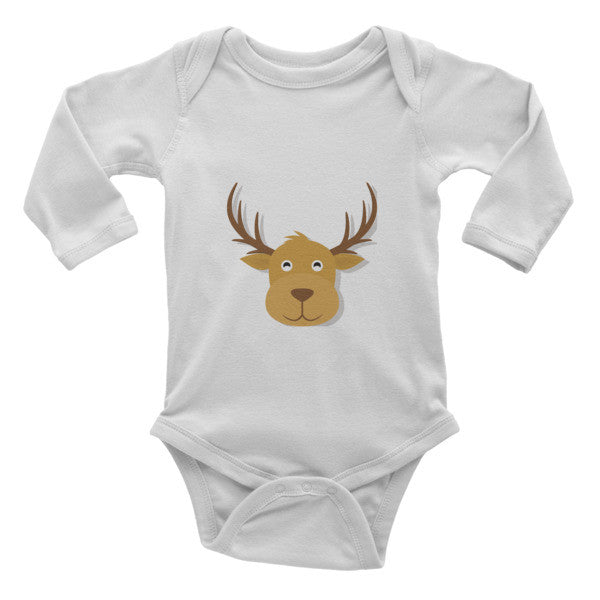 Baby onesie with deer