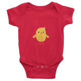 Chick Infant short sleeve one-piece 100% cotton