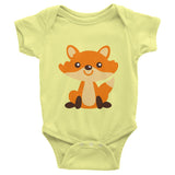 Fox Infant short sleeve one-piece 100% cotton