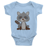 Racoon baby bodysuit