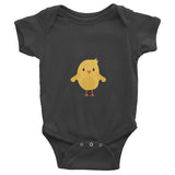 Chick Infant short sleeve one-piece 100% cotton
