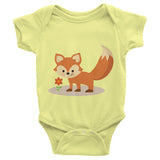 Fox Infant short sleeve one-piece 100% cotton