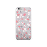 iPhone case with flowers