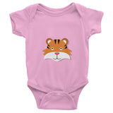 Tiger infant short sleeve one-piece 100% cotton