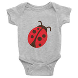 Baby clothing with ladybug