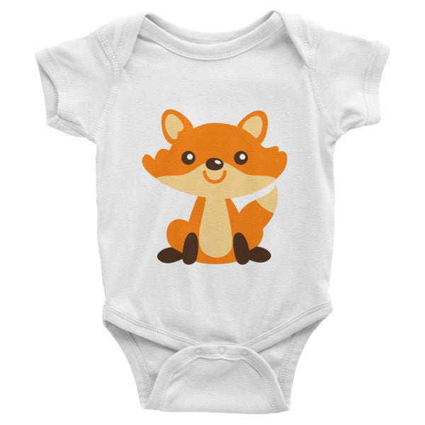 Foxy baby onesie