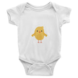 Baby onesie with chick