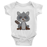 Raccoon baby onesie