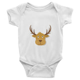 Baby onesie with deer