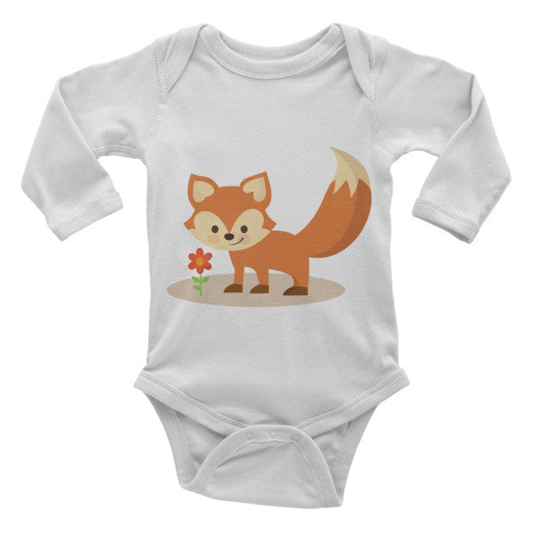 Cute baby cloth with fox