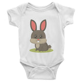 Baby onesie with bunny