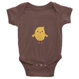 Chick Infant short sleeve one-piece 100% cotton