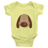 Puppy Infant short sleeve one-piece 100% cotton
