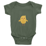 Chick Infant short sleeve one-piece 100% cotton