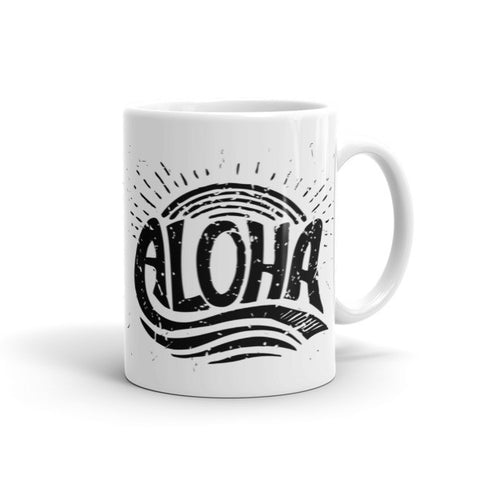 Aloha ceramic mug