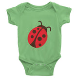 Baby clothing with ladybug
