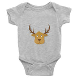 Deer baby onesie