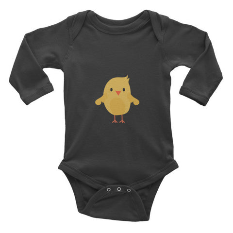 Baby onesie with chick