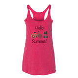 hello summer tank top