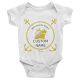 Welcome on board baby clothing