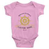 Personalized baby bodysuit