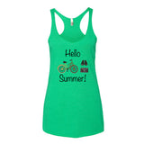 Hello summer Women's tank top