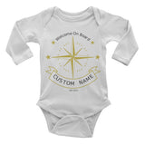 Welcome on board baby clothing