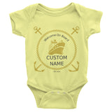 Custom baby bodysuit