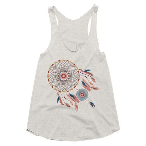 Dream catcher women racer tank