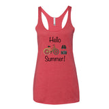 Hello summer Women's tank top